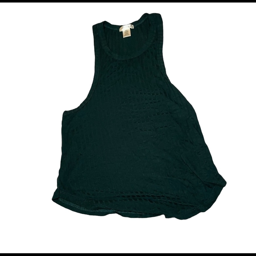 Bozzolo Womens Green top small racer back